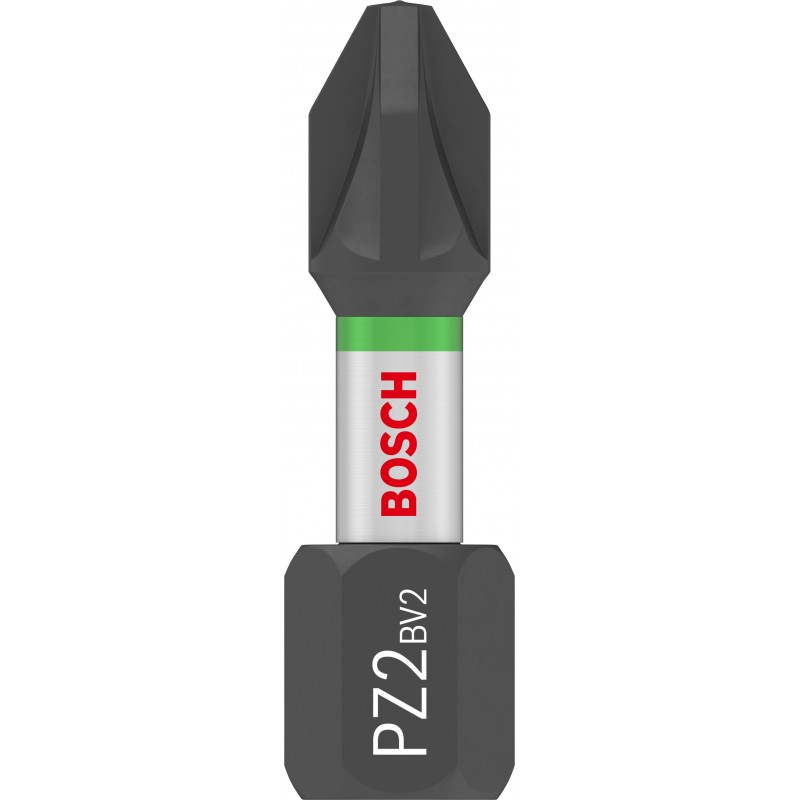 Bosch PRO Embout de vissage à impact Pozidriv, PZ2, 25 mm, 25 pièces — lot de 25 pièces