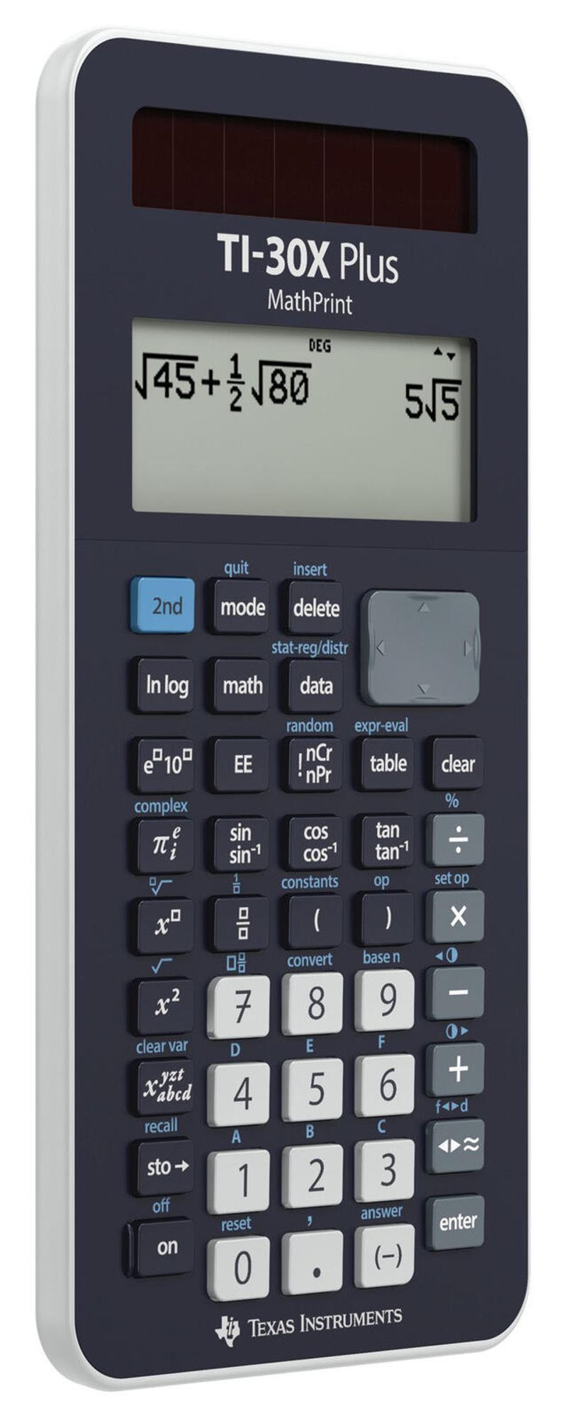 Calculatrice scientifique Texas Instruments TI-30X Plus MathPrint™ noire