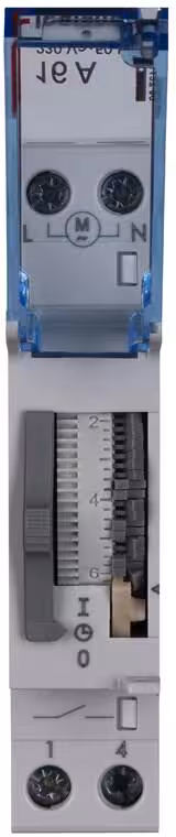 Minuterie journalière analogique MicroRex T11 Legrand, moteur synchrone, 1 canal, 16A (412780)