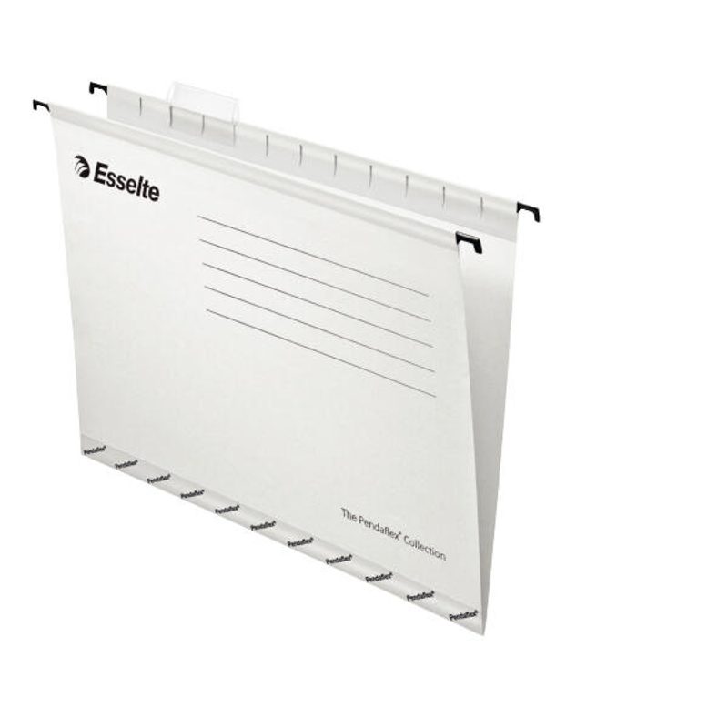 Esselte Pendaflex Collection Chemises suspendues blanches 1 boîte = 25 pièces — lot de 25 pièces
