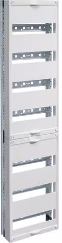 hager Plaque de distribution, univers Z, hauteur 1050mm, 7 rangées, 1 champ, bornes PE/N horizontales