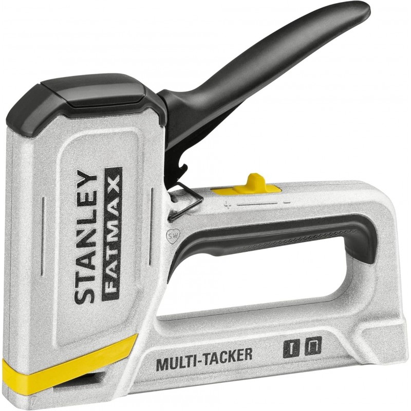 Stanley FMHT70443-0 FatMax Tacker et cloueur en aluminium LD (pour agrafes type A et clous type J)