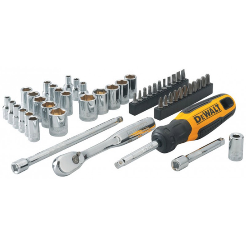 DeWALT DWMT81610-0 Jeu NANO 50 pièces avec cliquet 1/4"