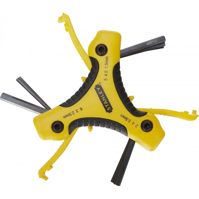 Stanley 0-95-935 jeu de 9 clés hexagonales (1,5-6 mm)