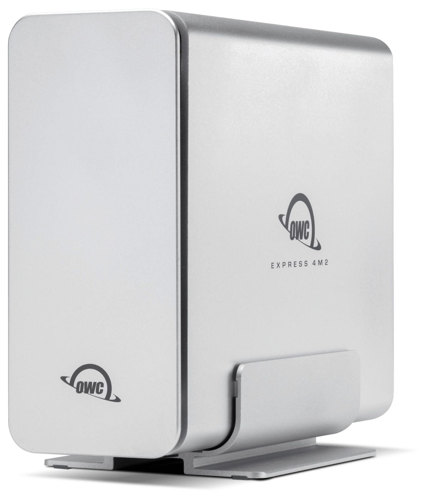 Boîtier SSD OWC Express 4M2 argent
