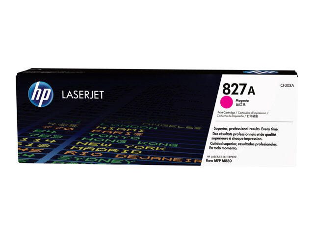Cartouche de toner HP Original 827A magenta 32 000 pages (CF303A)