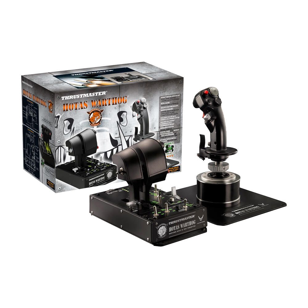Joystick Thrustmaster HOTAS Warthog avec levier de gaz pour PC