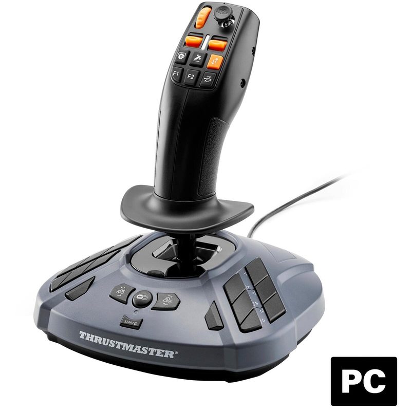 Thrustmaster SimTask FarmStick, Joystick multifonction pour simulateur agricole - pour PC