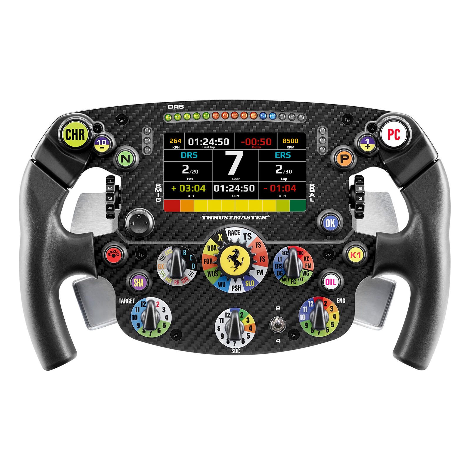 Thrustmaster Formula Wheel Add-On Ferrari SF-25 Edition - Volant réplique officiel Ferrari SF-25 pour PS5, PS4 et PC