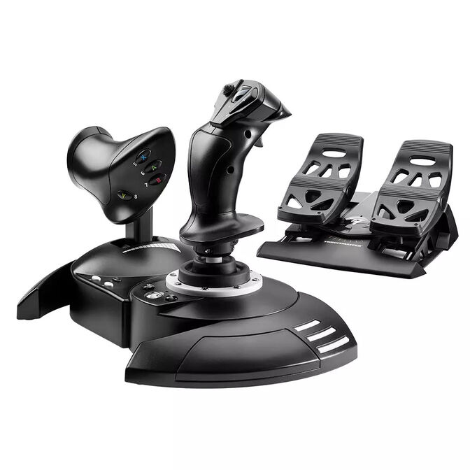 Thrustmaster T-Flight Full Kit X pour PC et XBOX T-Flight Hotas One et T-Flight Rudder Pedals en un seul kit