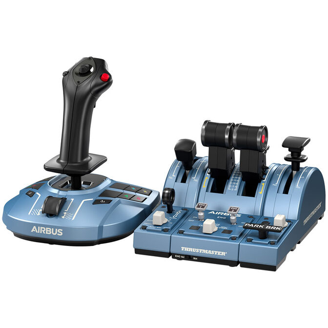 Thrustmaster TCA Captain Pack X AIRBUS Edition (XBO/PC) retail filaire, Joystick et régulateur de gaz