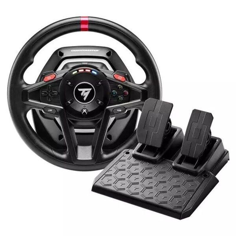 Thrustmaster T128 SimTask Pack - Volant et pédales filaires pour PC et Xbox (Microsoft)