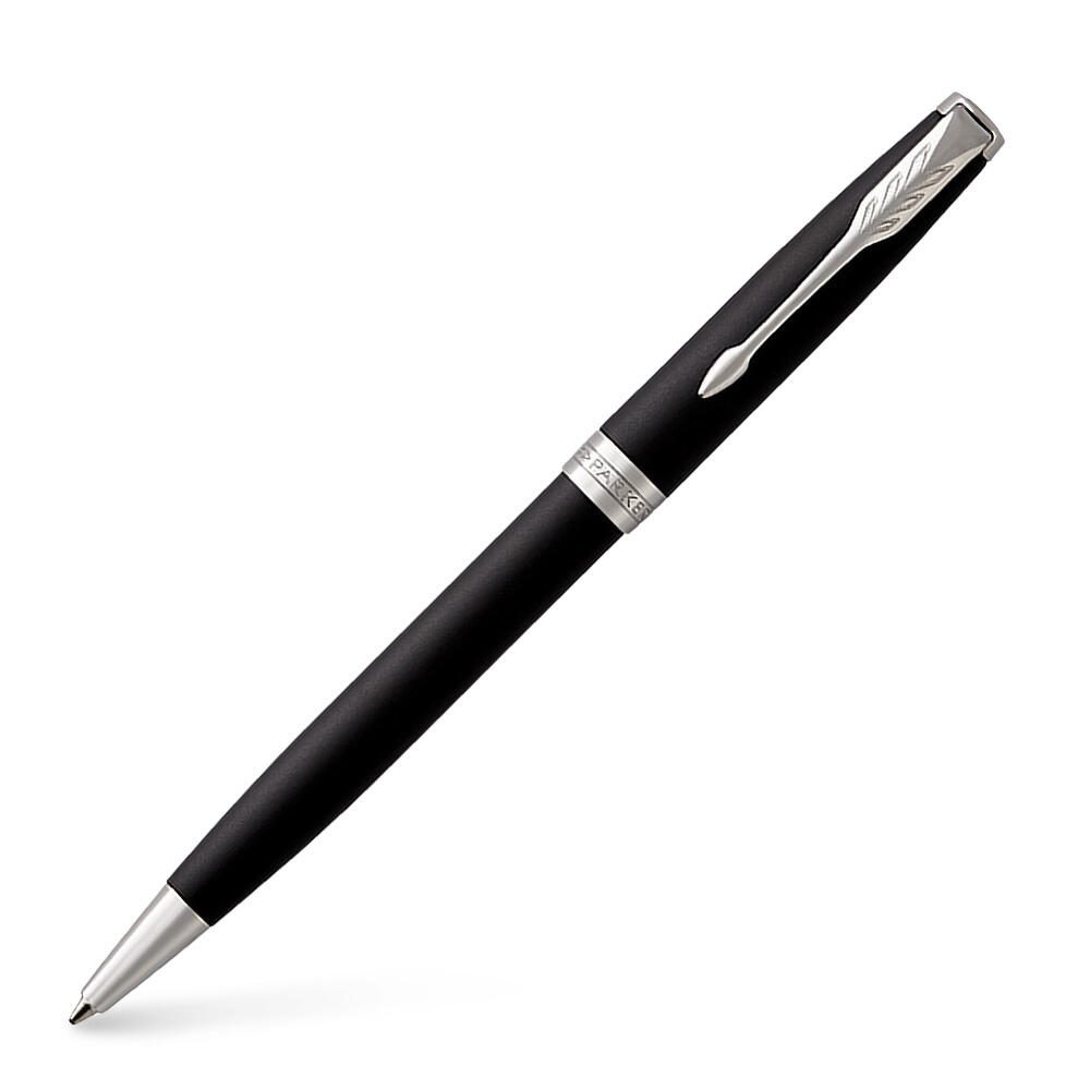 Stylo à bille PARKER Sonnet noir 0,6 mm couleur d'écriture : noir