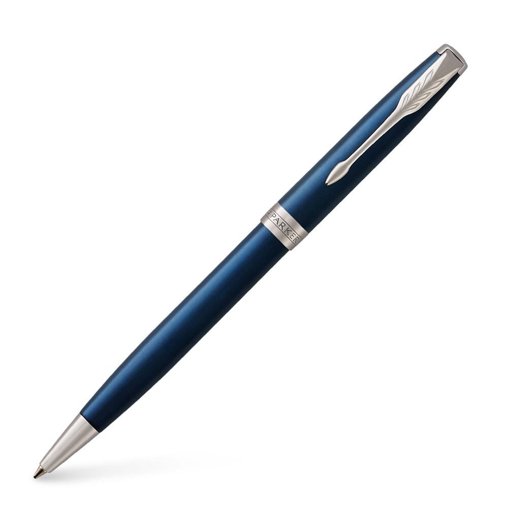 Stylo à bille PARKER Sonnet bleu 0,6 mm couleur d'écriture : noir