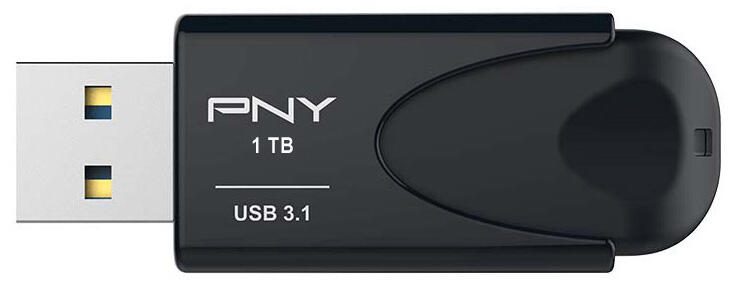 PNY Attaché 4 Clé USB 1 To USB Type-A 3.2 Gen 1 (3.1 Gen 1), Noir