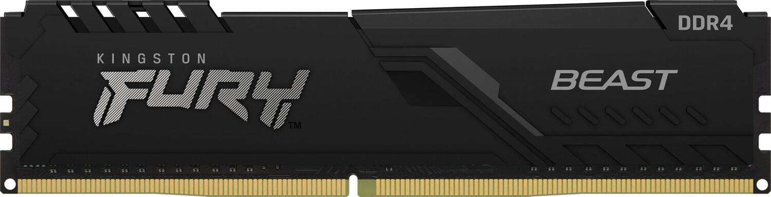 Barrette mémoire Kingston FURY Beast DIMM 8 Go, DDR4-3600, CL17-21-21