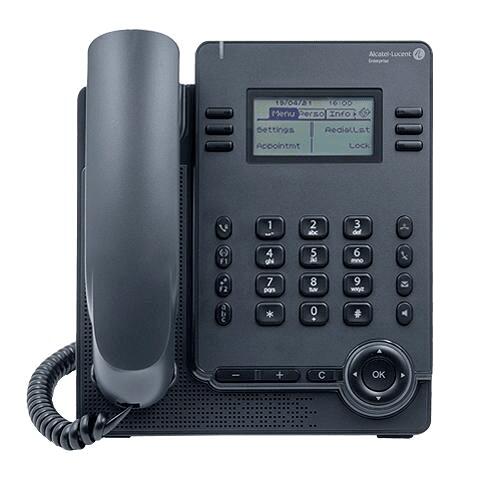 Alcatel-Lucent Enterprise ALE-20 Essential DeskPhone - Téléphone VoIP - Gris