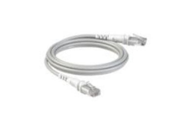 Patchsee ThePATCHCORD Câble de raccordement RJ45 Cat. 6A, U/UTP, extra fin, gris, 4,9 m