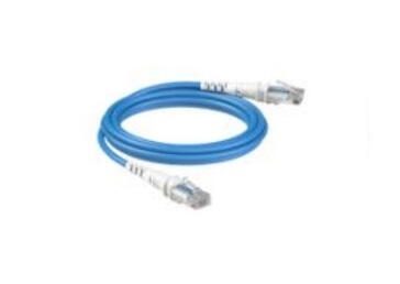 Patchsee ThePATCHCORD Câble de raccordement RJ45 Cat. 6A, U/UTP, extra fin, bleu, 4,9 m