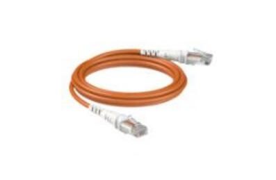 Patchsee ThePATCHCORD Câble de raccordement RJ45 Cat. 6A, U/UTP, extra fin, orange, 0,6 m