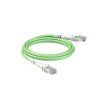 Patchsee ThePATCHCORD Câble de raccordement RJ45 Cat. 6A, U/UTP, extra fin, vert pomme, 1,2 m