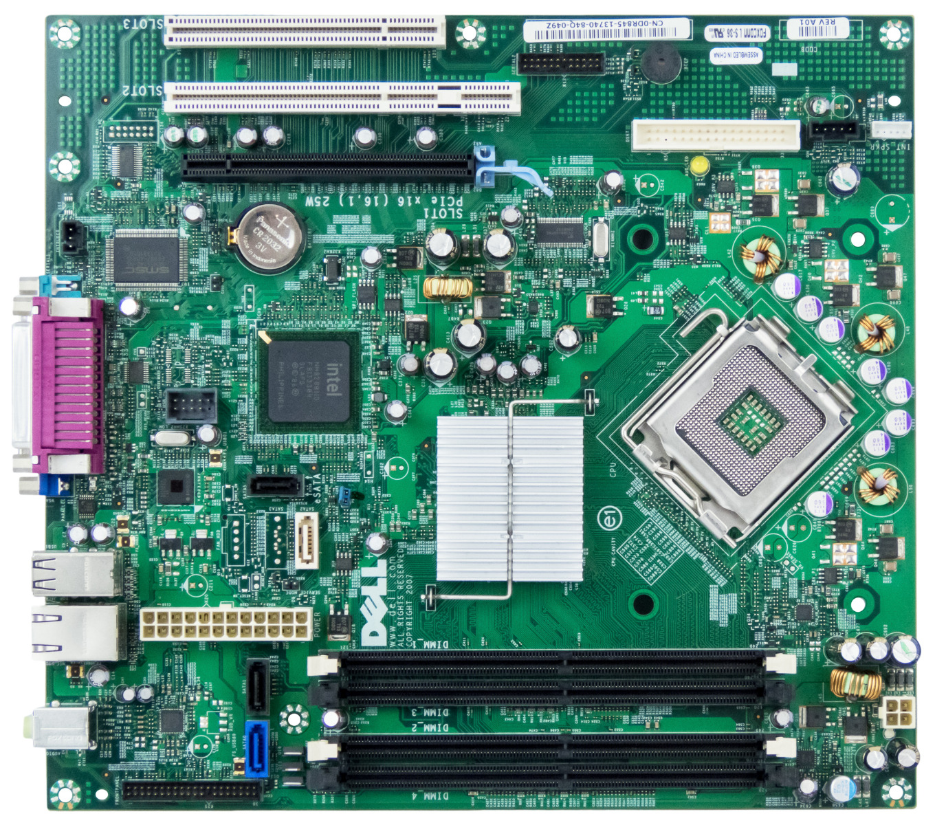 DELL 0DR845 SOCKET LGA775 DDR2 Carte système pour OPTIPLEX 755