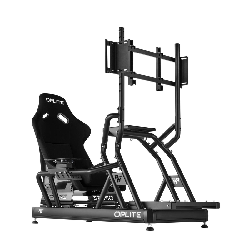 Support moniteur simple OPLite pour R8 noir - R8 Single Monitor Mount Black