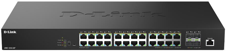 Switch réseau D-Link DMS-1250-28P/E 28 ports RJ45 avec PoE