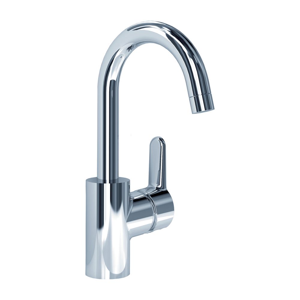 Robinetterie de lavabo Connect Blue Ideal Standard, sans évacuation, ND, bec haut, bec 146 mm, chrome