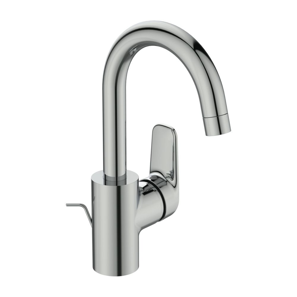 Robinet de lavabo Ideal Standard Ceraflex, bec haut, avec bonde, chromé