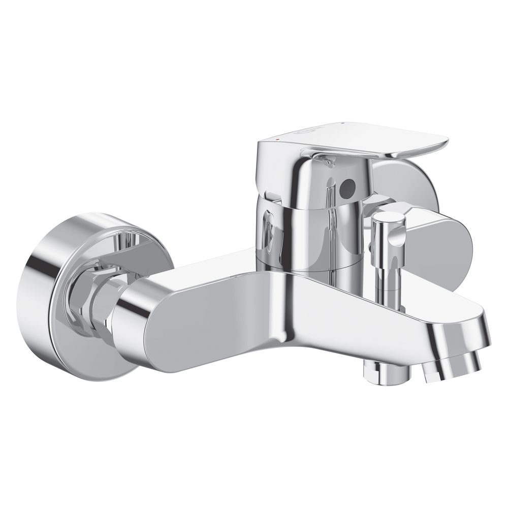 Robinetterie de bain en saillie Ceraflex Ideal Standard, sortie 118-127 mm, chromé