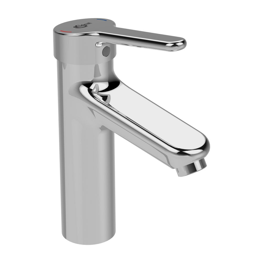 Mitigeur de lavabo Ceraplus Grande d'Ideal Standard sans trou de vidange, sortie 123 mm, chromé
