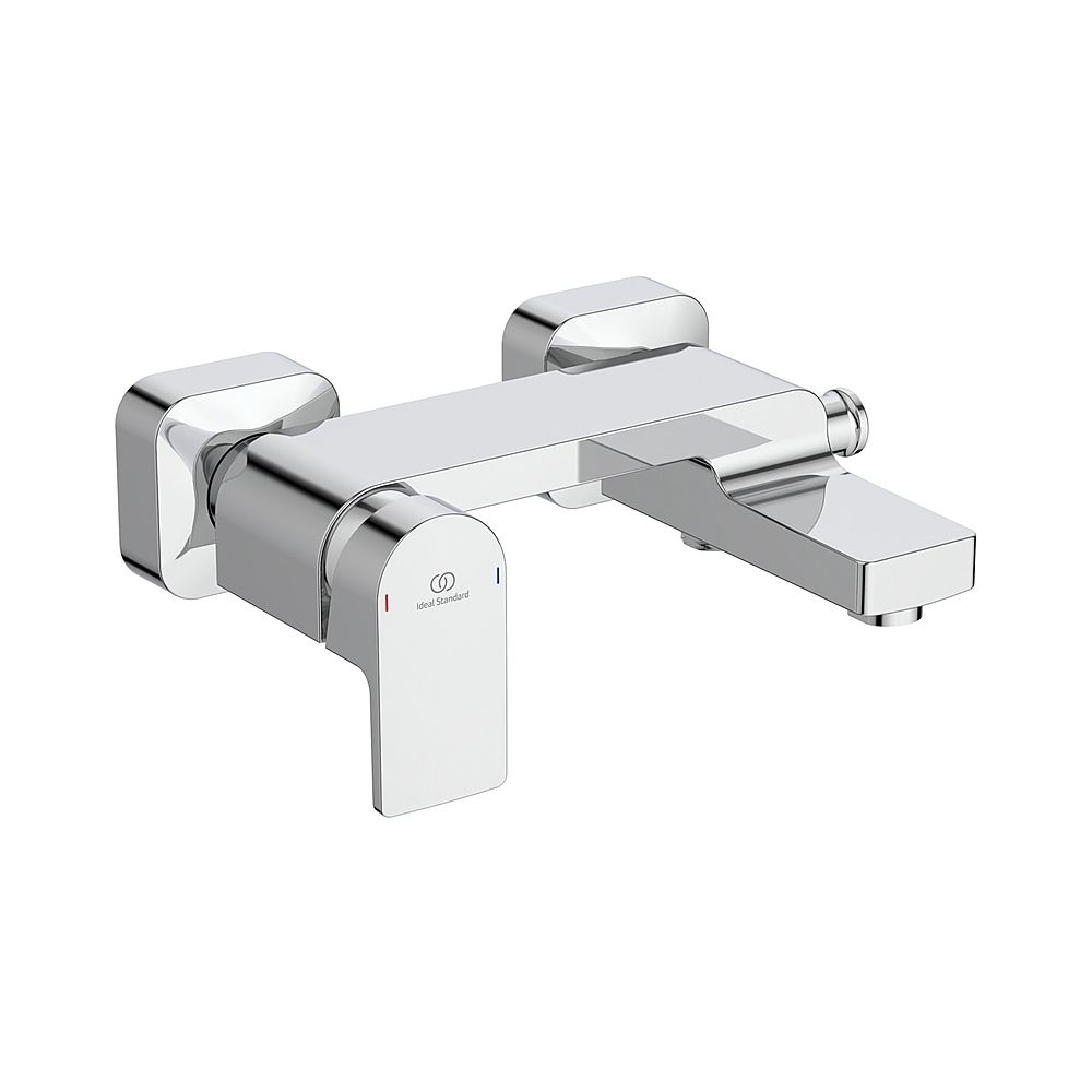 Robinetterie de salle de bain surélevée Ideal Standard Edge, entraxe 164 mm, Chrome
