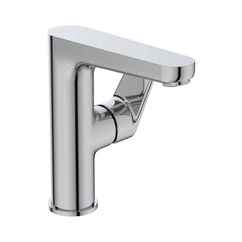 Robinetterie de lavabo Ideal Standard Cerafine O H155 sans bonde, sortie 136 mm chromé