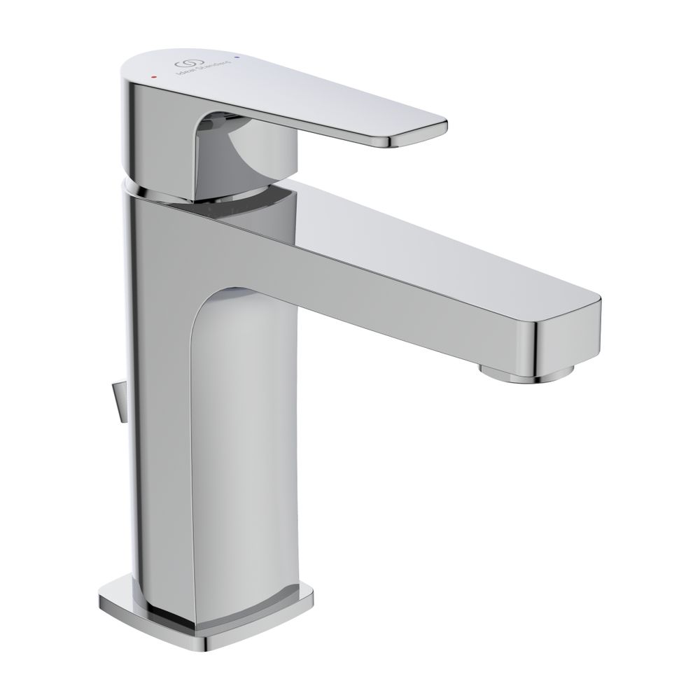Robinetterie de lavabo Ideal Standard Cerafine D, H105, avec bonde de vidange Ø120 mm, chromé
