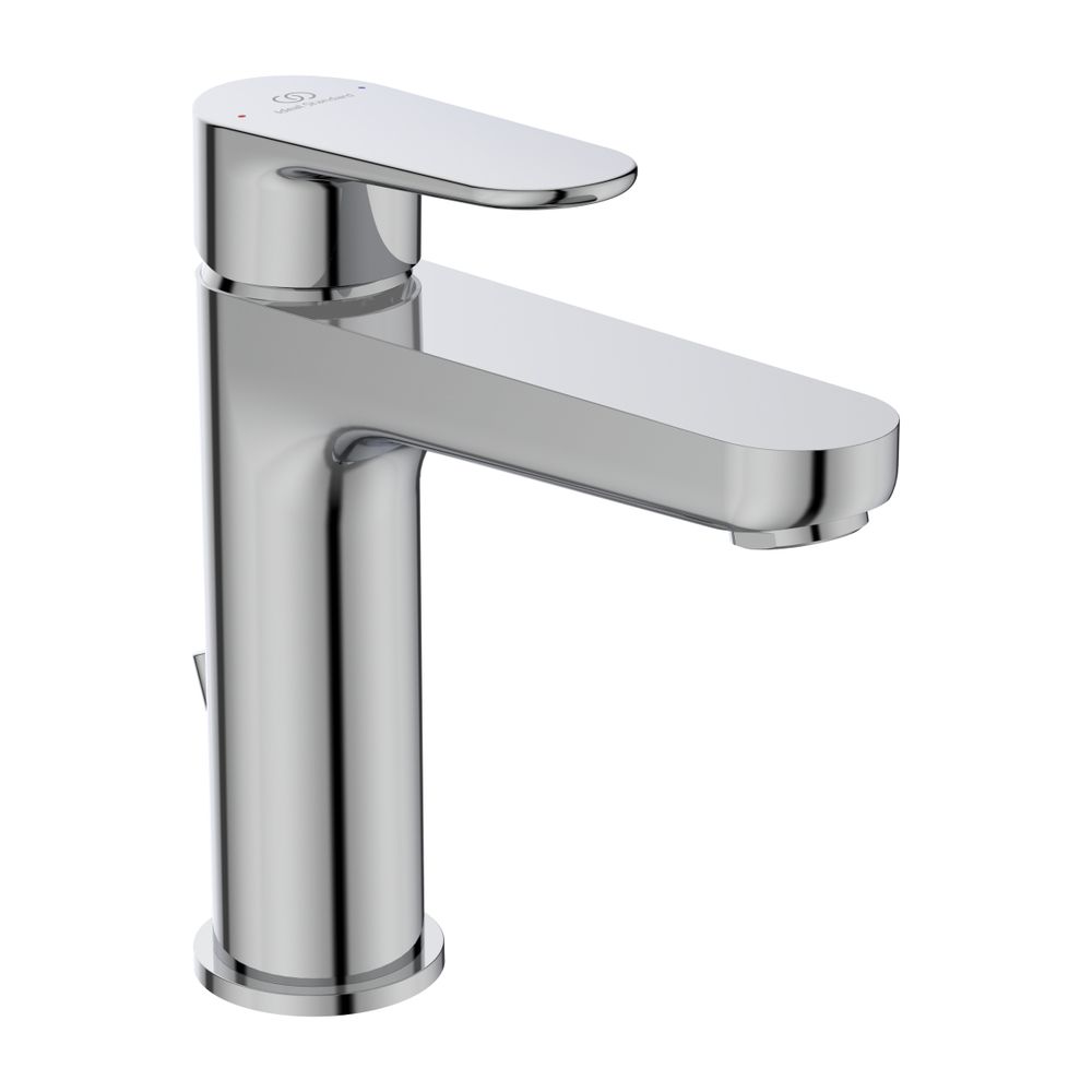 Robinetterie de lavabo Ideal Standard Cerafine O H120 avec évacuation Sortie 125 mm Chromé