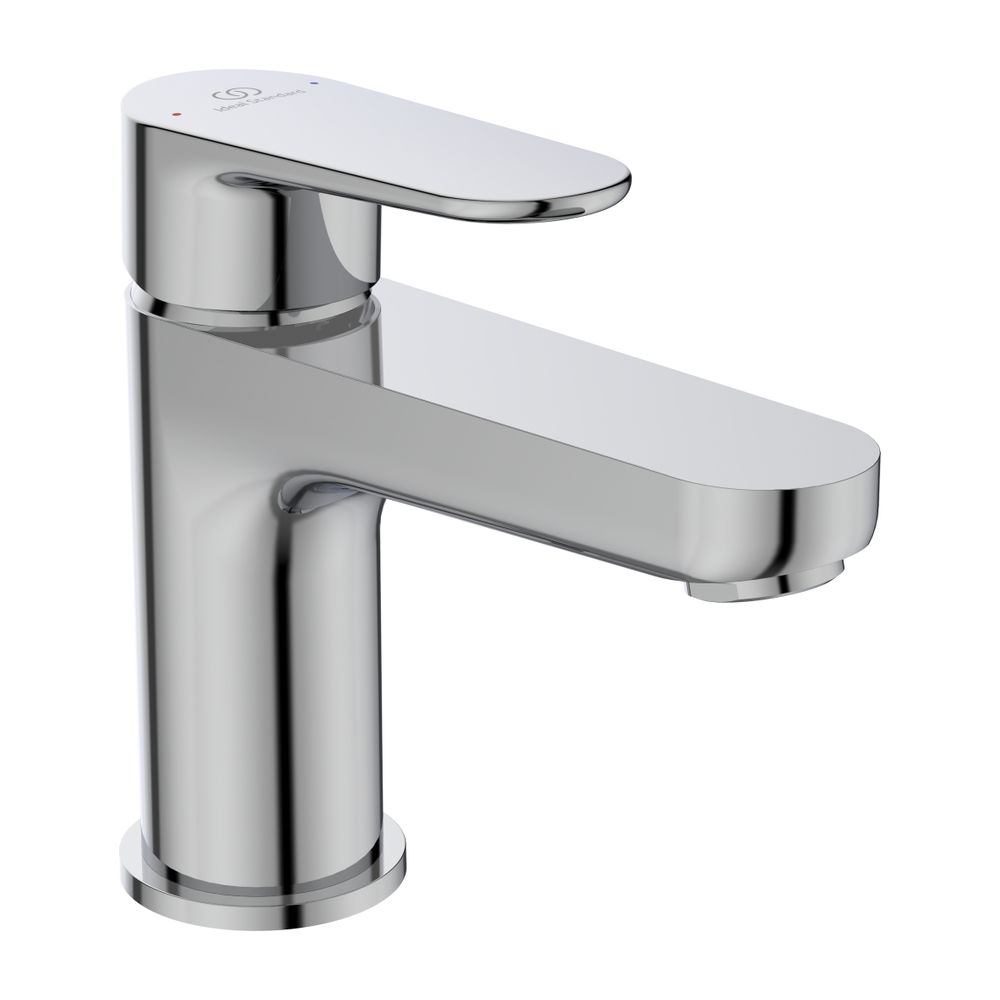 Robinetterie de lavabo Ideal Standard Cerafine sans H80, sans garniture d'évacuation, bec 114 mm, chromé