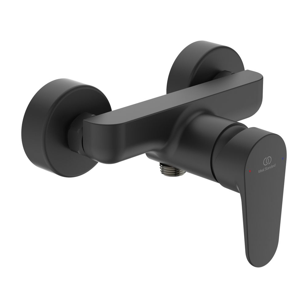 Mitigeur de douche Ideal Standard Cerafine apparent sans douchette 50-55 mm Silk Black