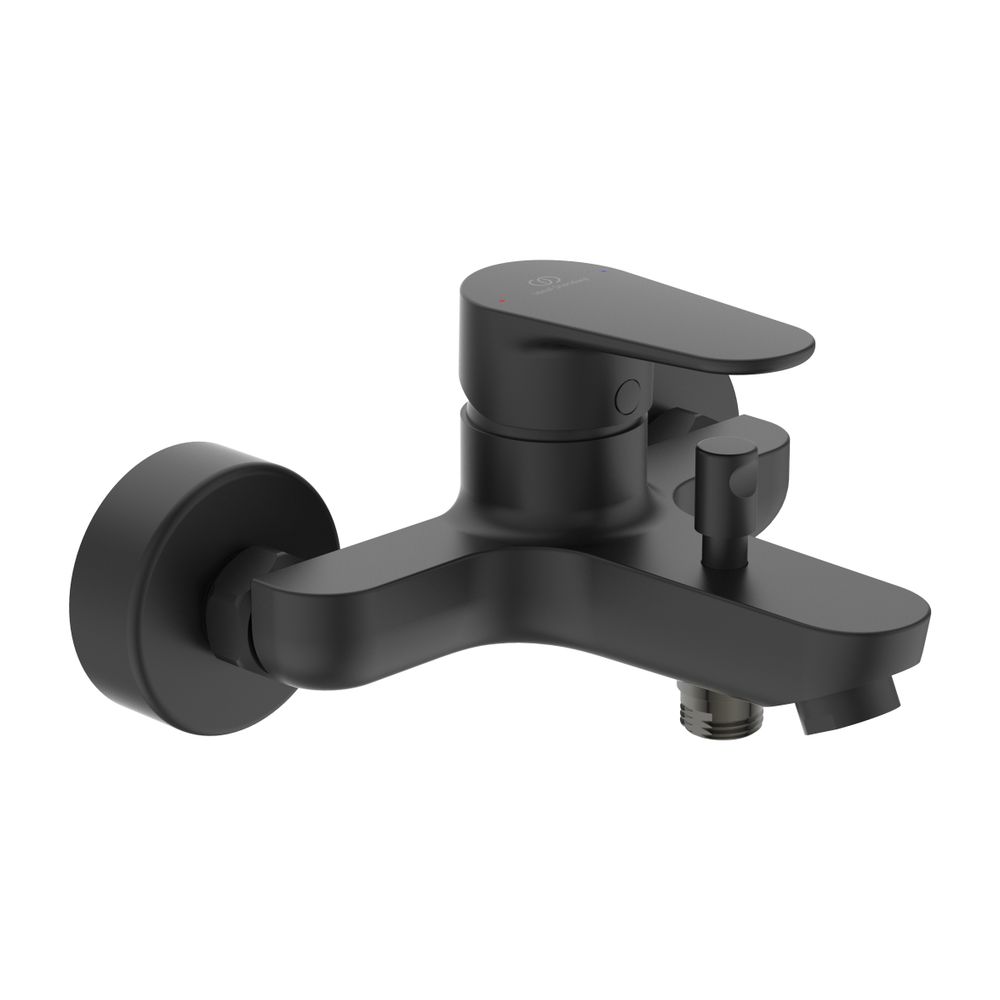 Robinetterie de salle de bain Ideal Standard Cerafine O en saillie, sortie 153-158 mm, Silk Black