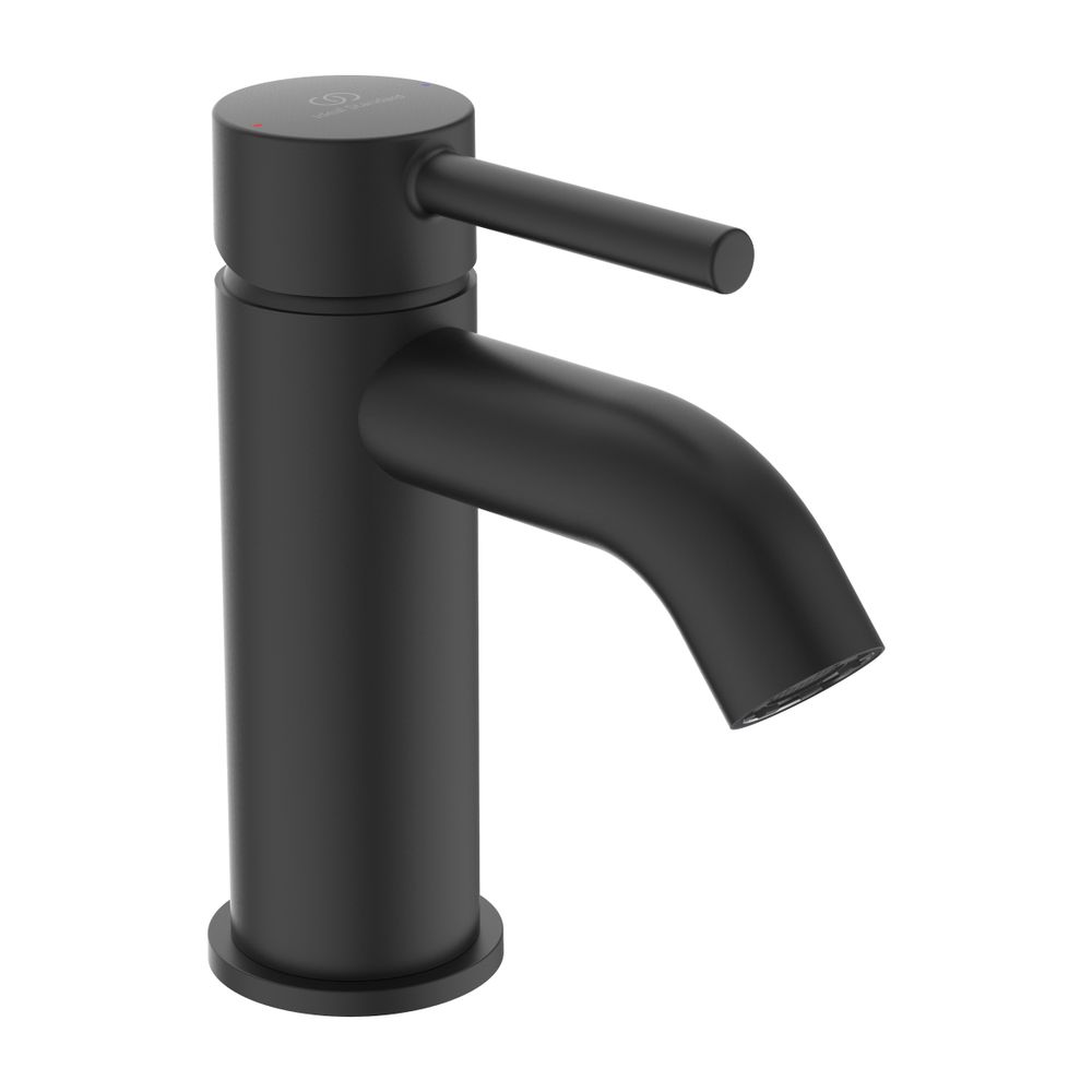 Robinetterie de lavabo Ideal Standard Ceraline Push-open Silk Black