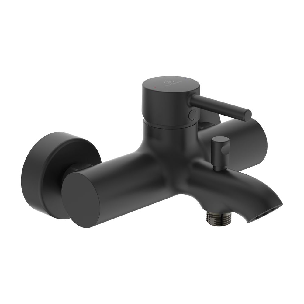 Robinetterie de bain Ideal Standard Ceraline Silk Black en saillie