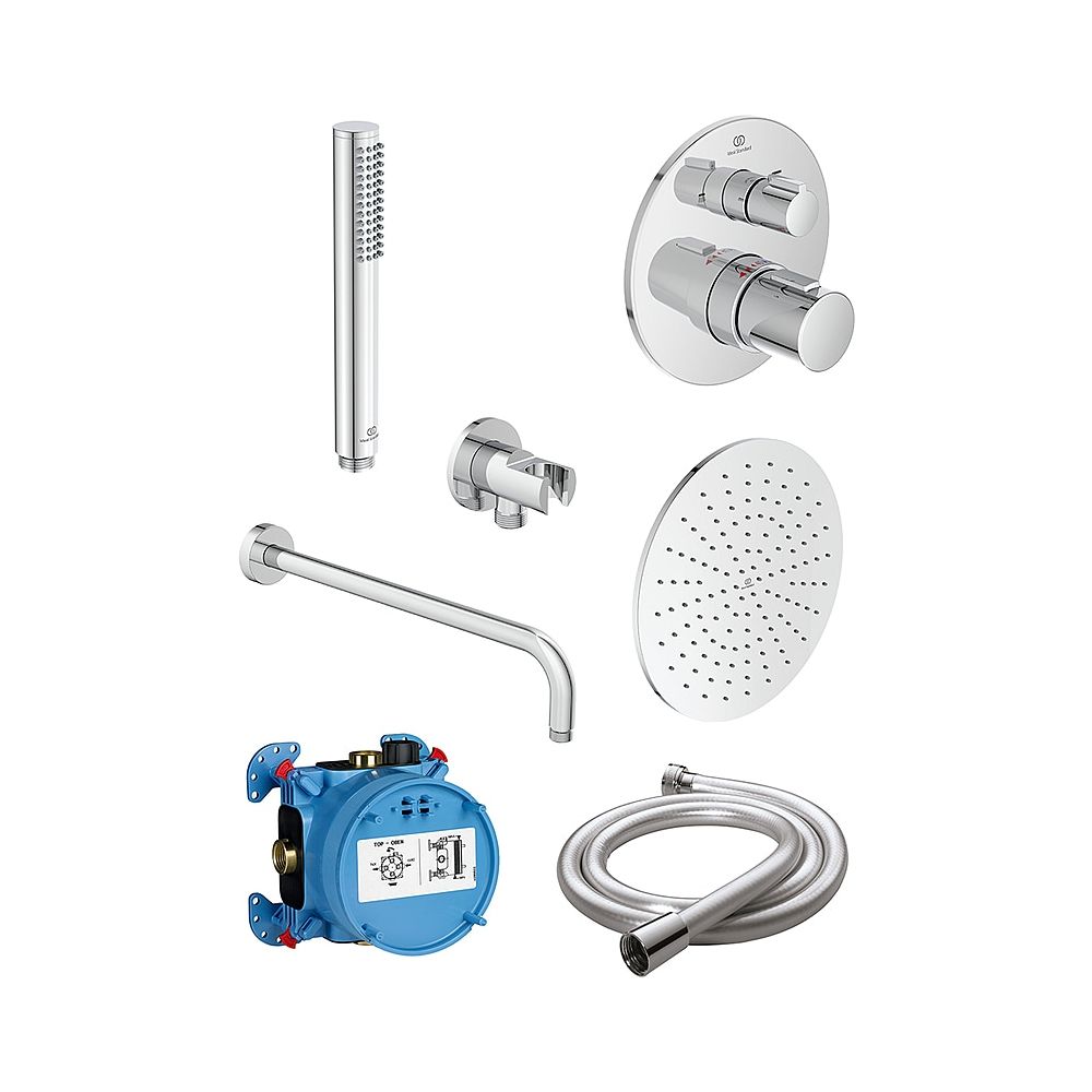 Ideal Standard Armaturen-Bundle Unterputz Ceratherm T100 Chrom