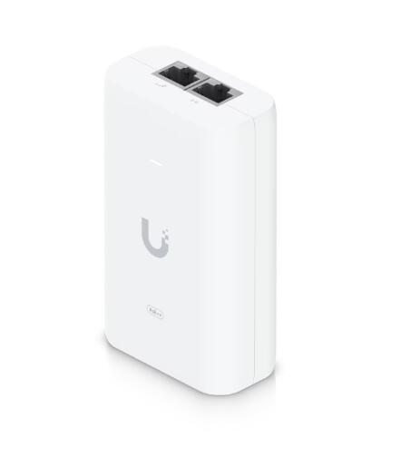 Adaptateur PoE++ Ubiquiti 60W, blanc avec voyant LED