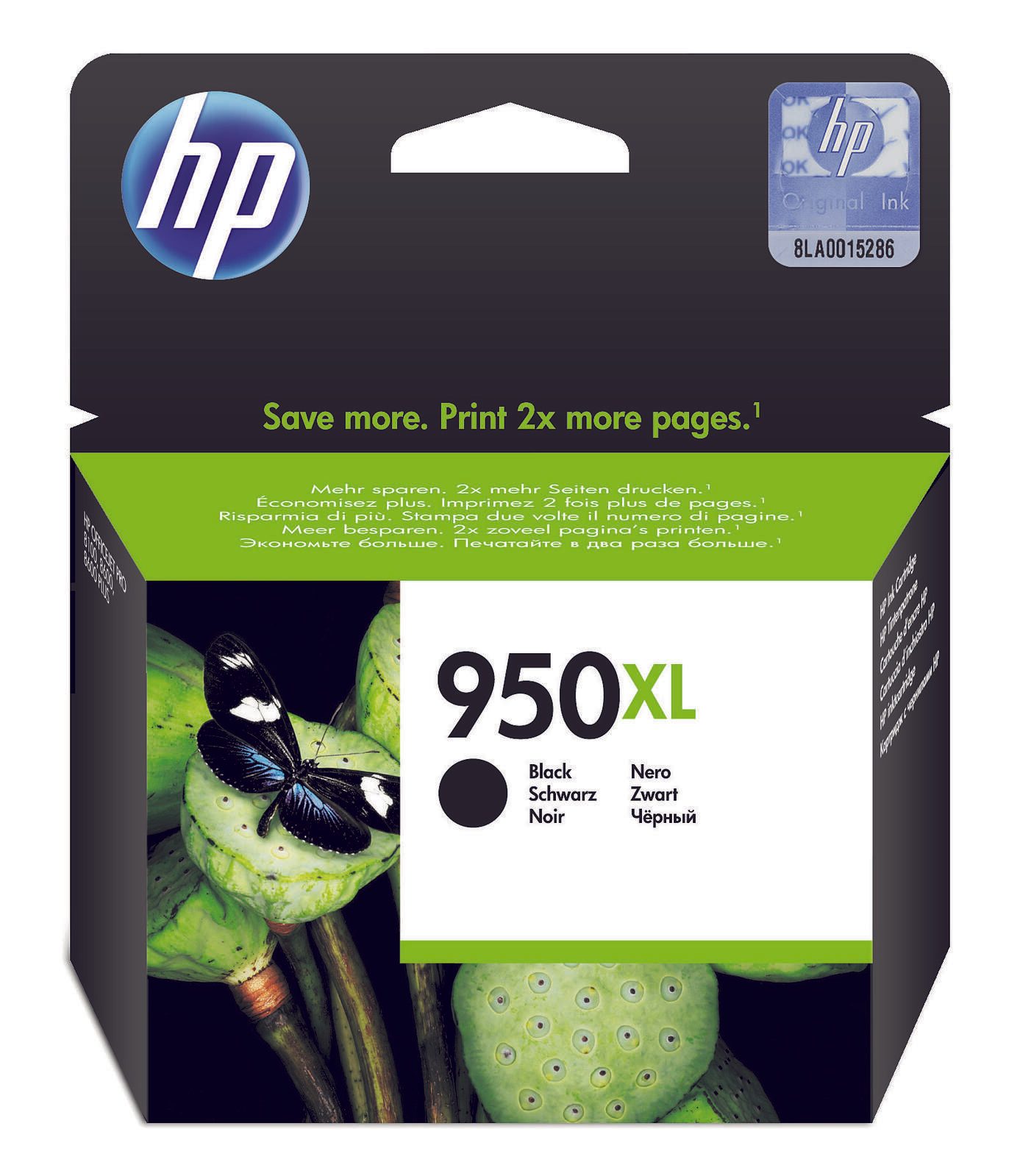 Cartouche d’encre HP Original 950XL – noir (CN045AE)