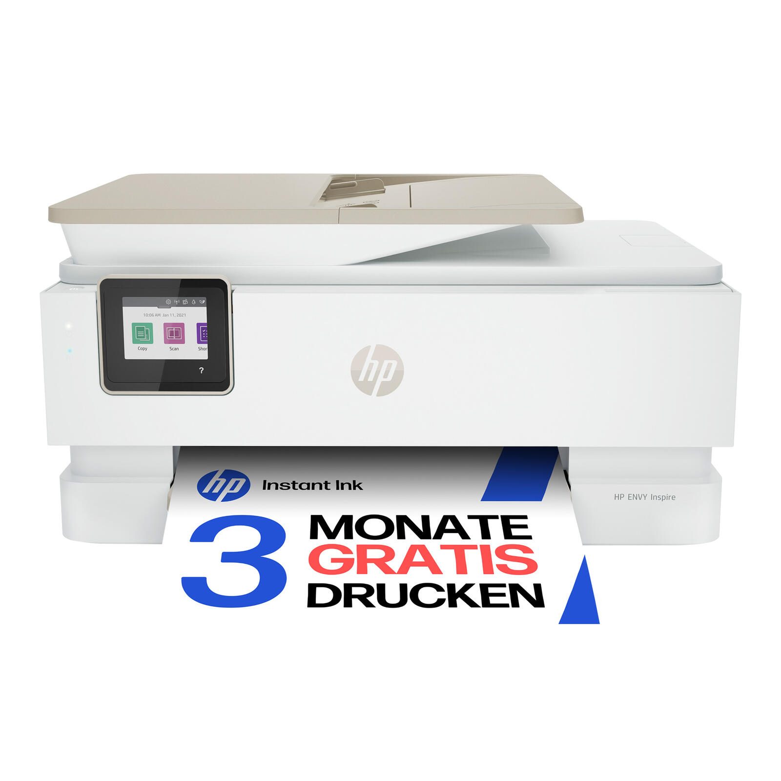 HP ENVY Inspire 7920e Imprimante multifonction jet d'encre A4, 3 en 1, imprimante, scanner, copieur, USB, Wi-Fi, HP Instant Ink