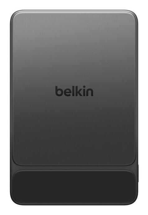 Belkin UltraCharge Pro, Powerbank magnétique ultra-mince 10 000 mAh Qi2, 25 W, PD30W avec écran, métal noir