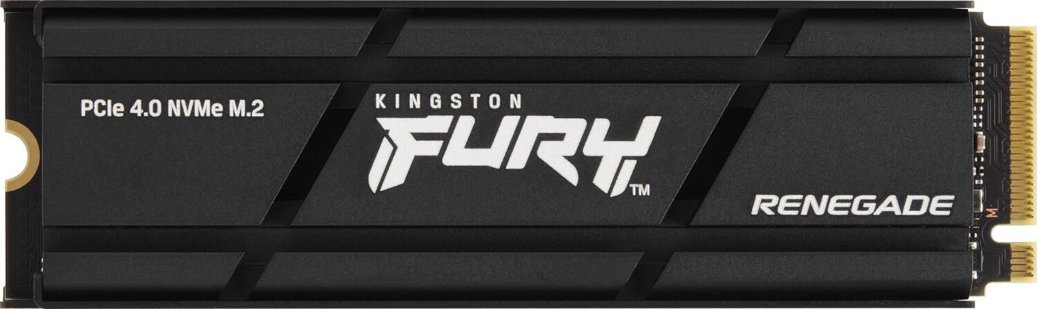 Kingston FURY Renegade SSD - 2 To PCIe 4.0, NVMe, M.2, avec dissipateur thermique