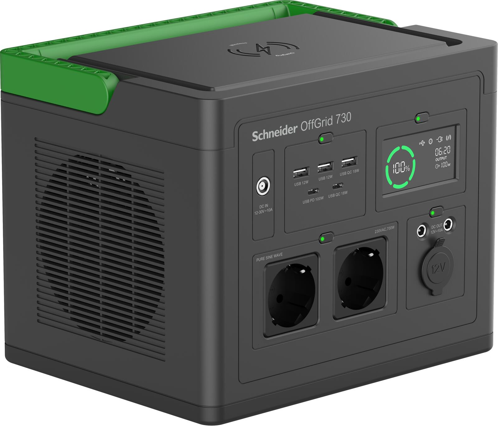 Station électrique portable hors réseau APC Schneider Electric PPS730-GR 700 W