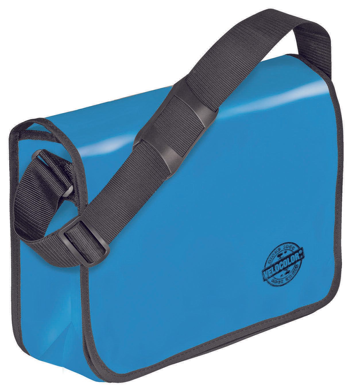 VELOFLEX Sac à bandoulière VELOCOLOR® 37,5 x 11,0 x 31,5 cm bleu clair