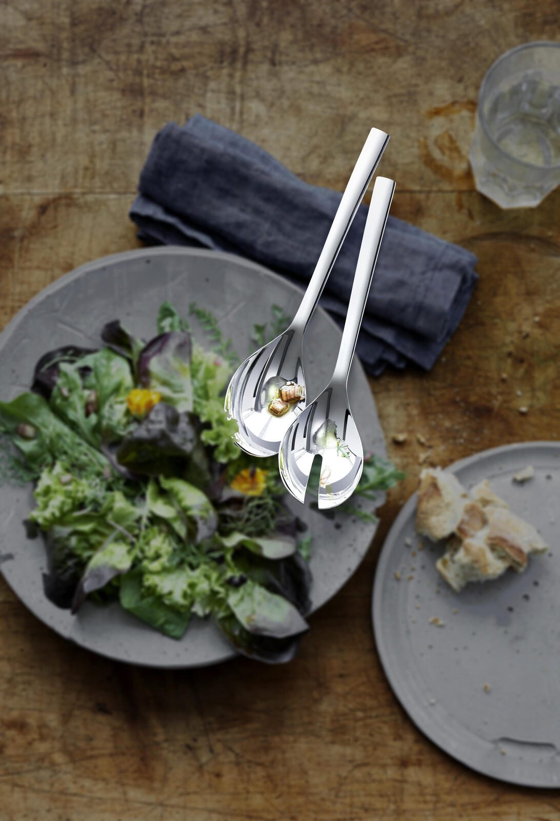 WMF Couverts à salade Nuova argent